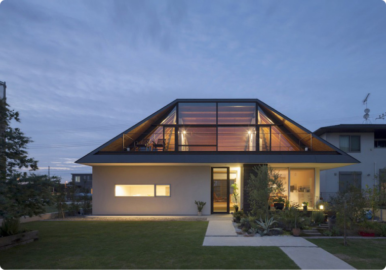 View of a high-class house in Vancouver.